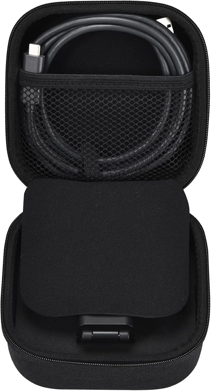 BRIO (C1000e) Hard Case,Storage Bag Compatible with Logitech BRIO (C1000e) 4K Webcam Protective Travel Carrying Case (Black)