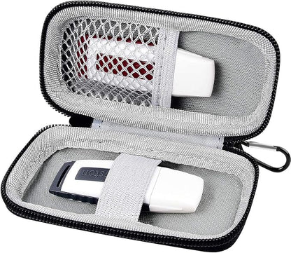 USB Flash Drive Case, SD Card Holder Compatible with Thumb Drive, Memory Cards, SDXC SDHC Storage Bag, Electronic Accessories Organizer for SanDisk for Samsung for Inland (Black)