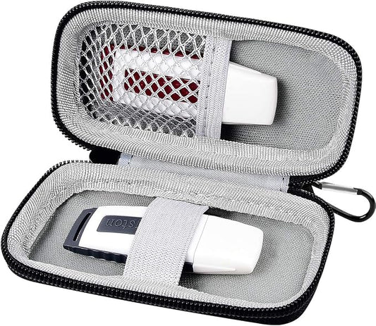 USB Flash Drive Case, SD Card Holder Compatible with Thumb Drive, Memory Cards, SDXC SDHC Storage Bag, Electronic Accessories Organizer for SanDisk for Samsung for Inland (Black)