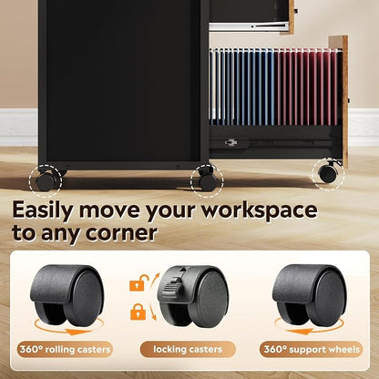DEVAISE 3 Drawer Vertical File Cabinet