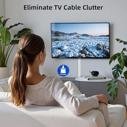 Delamu Large 142in Cord Hider for 3-4 Cords, Cord Covers for Wires on Wall, Easier Install Wire Covers for Cords on Wall, Cable Wire Hider, Cable Cover Management Raceway, W1.18 H0.63in, White