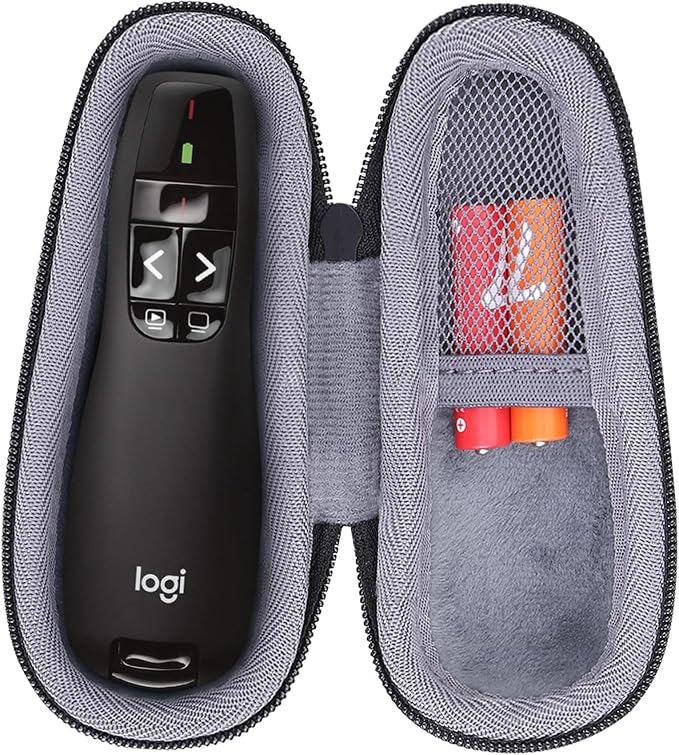 co2CREA Hard Case Replacement for Logitech Wireless Presenter R400 Presentation Remote Clicker Pointer