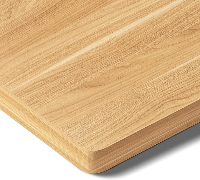 SANODESK Whole-Piece Particle Board Table Top for Standing Desk and Home Office Desk DIY, 48x30x1 Inch Maple Desk Top