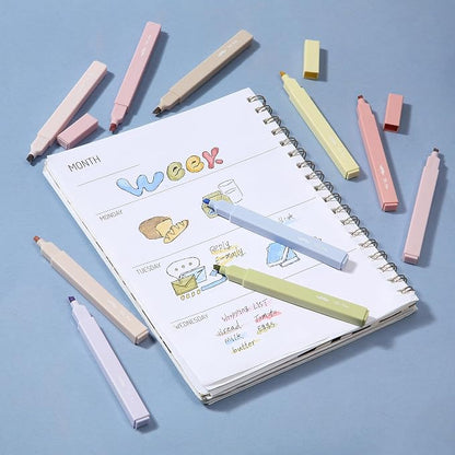 Mr. Pen- Aesthetic Highlighters No Bleed, 10 Pack, Assorted Colors | Chisel Tip, Cute Highlighters Assorted Colors for Journaling, Highlighting, Underlining, Fast Dry, Back to School Supplies