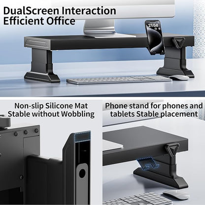 Computer monitor stand (Manually adjustable height, Basic Edition 630)
