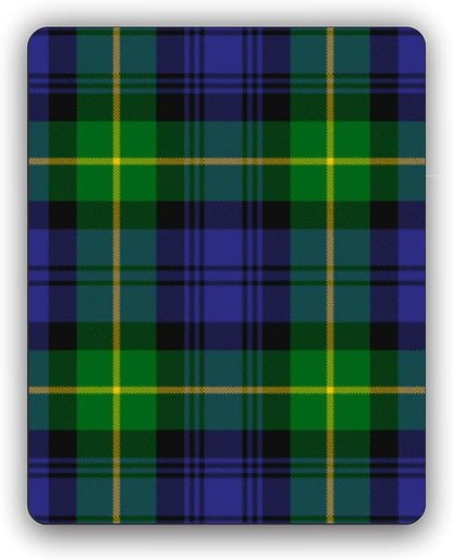 Scottish Clan Gordon Tartan Crest Computer Mouse Pad