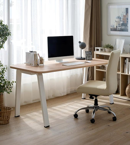 Modular Computer Office Desk, Modern Style Small Study Writing Workstation Table for Home & Busines, Extra Large (71" x 28")