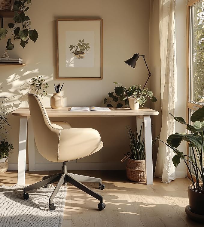 Modular Computer Office Desk, Modern Style Small Study Writing Workstation Table for Home & Business, Standard (47" x 24")