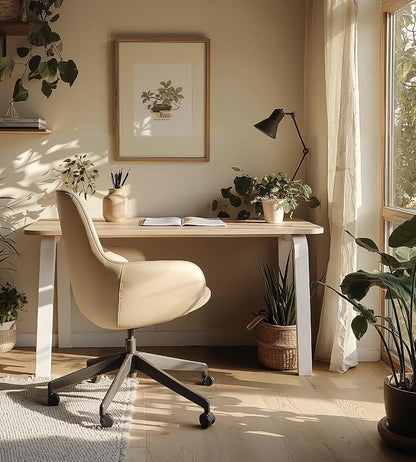 Modular Computer Office Desk, Modern Style Small Study Writing Workstation Table for Home & Business, Standard (47" x 24")