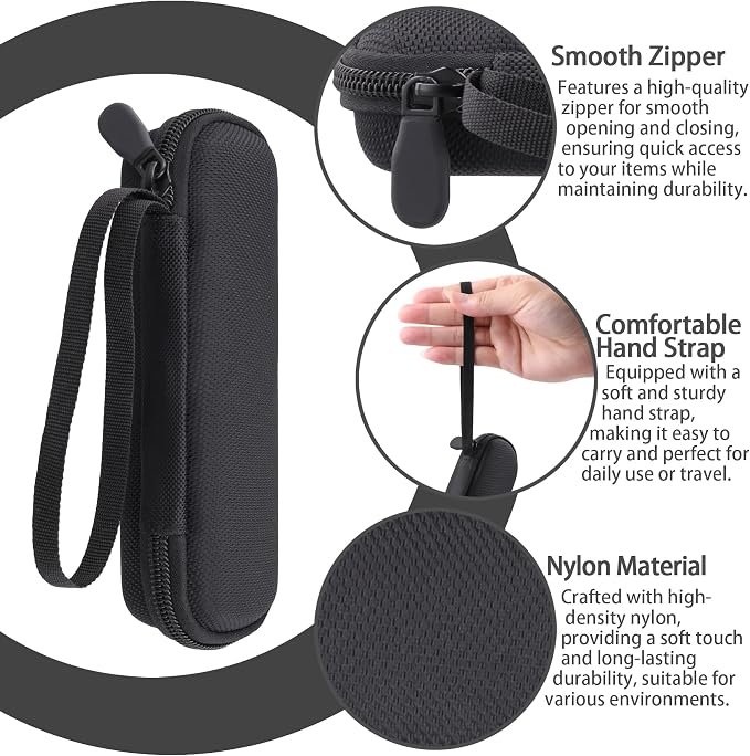 co2CREA Hard Case Replacement for Logitech Spotlight 2/1 Presentation Remote Presenter Clicker, Black
