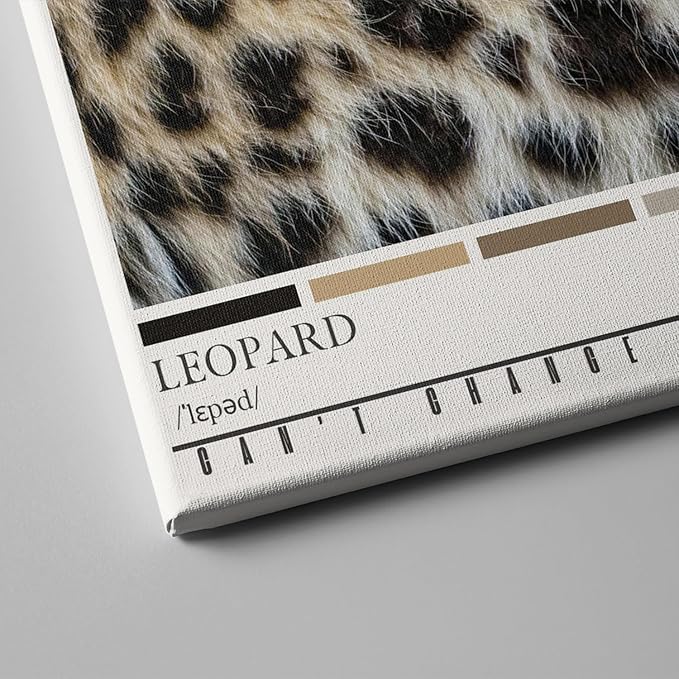 Trendy Leopard Wall Art Set of 3 Preppy Cheetah Wall Art,Funky Lucky 8 Ball Posters Prints Preppy Room Decor Aesthetic Cheetah Print Wall Decor for Girls Bedroom Apartment Dorm,Framed,12x16inch