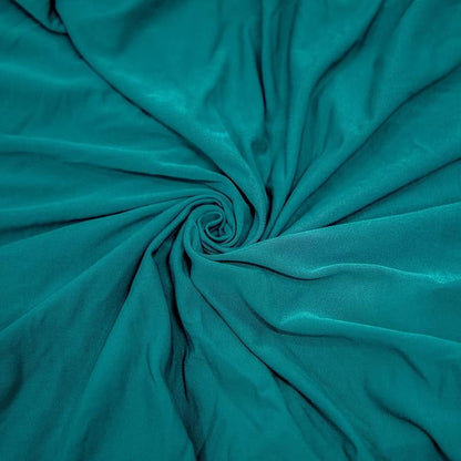 MIFXIN Stretch Computer Office Chair Cover 2 Piece Elastic Slipcovers Stretchy Washable Chair Furniture Protector for Rotating Computer Chairs, Only Covers, NO Chair (Bright Blue)