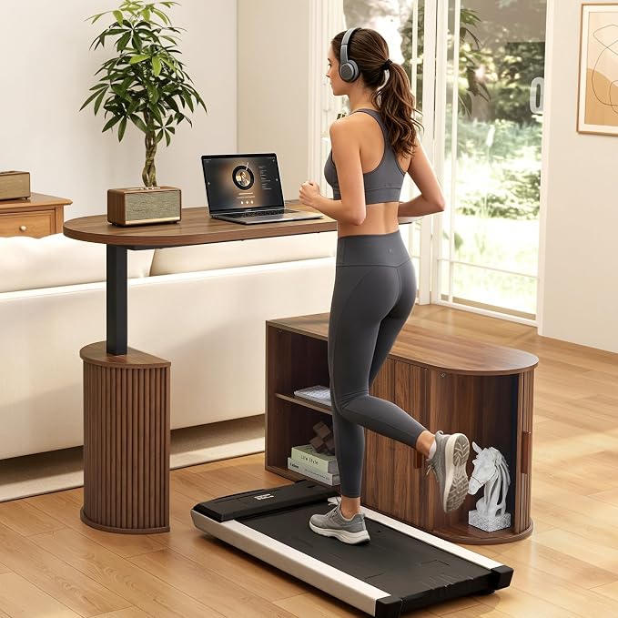 55" L Shaped Standing Desk with Storage, Electric Desk Height Adjustable Executive Desk with File Drawer, Simple Setup Wood Desk Office Sit Stand up Desk for Work, Study, Writing, Walnut