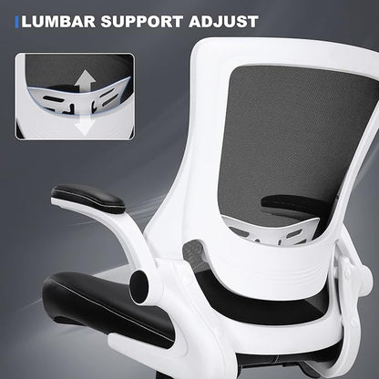 Misolant Drafting Chair, Tall Office Chair for Standing Desk, High Office Chair with Adjustable Lumbar Support and Footrest Ring, Standing Desk Chairs Adjustable Height