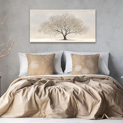 Canvas Art Wall Decor Modern Botanical Wall Art Pictures For Living Room Tree Of Life Wall Art Landscape Canvas Wall Art Decor Prints Artwork for Walls Bedroom Office Aesthetic Wall Decor 20" X 40"