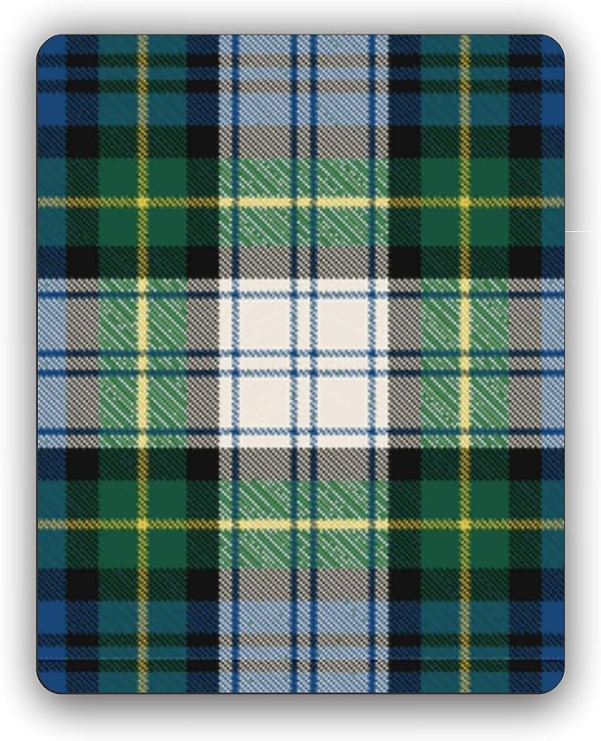 Scottish Clan Gordon Dress Tartan Crest Computer Mouse Pad