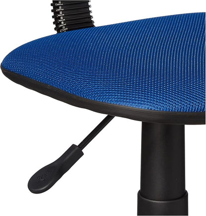 Urban Lifestyle Swivel Mesh Desk Chair, Royal Blue 21D x 21W x 33H in