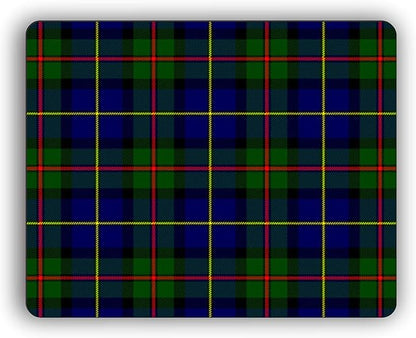 Scottish Clan MacLeod Hunting Tartan Crest Computer Mouse Pad