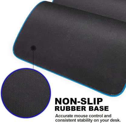 Extended RGB Gaming Mouse Pad, Extra Large Gaming Mouse Mat for Gamer, Waterproof Office Desktop Mat with 10 Lighting Mode, for PC Computer RGB Keyboard Mouse - 31.5'' x 15" x 4mm(Map)