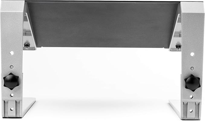 StarTech.com Adjustable Laptop Stand - Heavy Duty Steel & Aluminum - 3 Height Settings - Tilted - Ergonomic Laptop Riser for Desk (LTSTND)