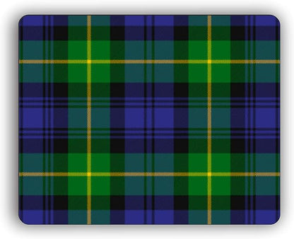 Scottish Clan Gordon Tartan Crest Computer Mouse Pad