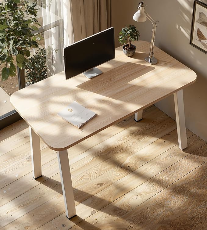 Modular Computer Office Desk, Modern Style Small Study Writing Workstation Table for Home & Business, Standard (47" x 24")