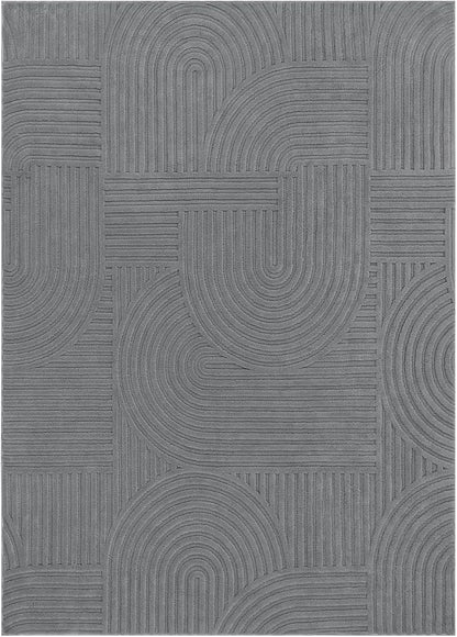 Pauwer 5x7 Washable Area Rugs for Living Room Modern Grey Solid Color Soft Fluffy Rugs for Bedroom Non Slip Boho Accent Indoor Mat Floor Carpet Cover for Kids Room Dining Room Kitchen Office