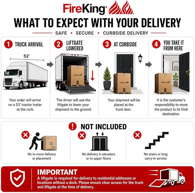 FireKing Patriot Vertical 2 Drawer Legal and Letter Fire Safe File Cabinet with Key Lock, 1 Hour Fire Rated, UL Rated & Water Resistant Home Safe, Made in The USA, Black