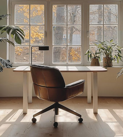 Modular Computer Office Desk, Modern Style Small Study Writing Workstation Table for Home & Business, Large (55" x 28")