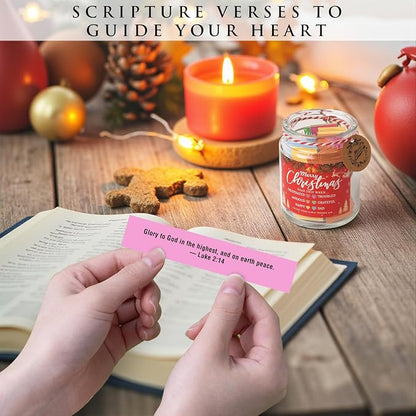 Bible Verse Jar (Christmas Bible Jar)