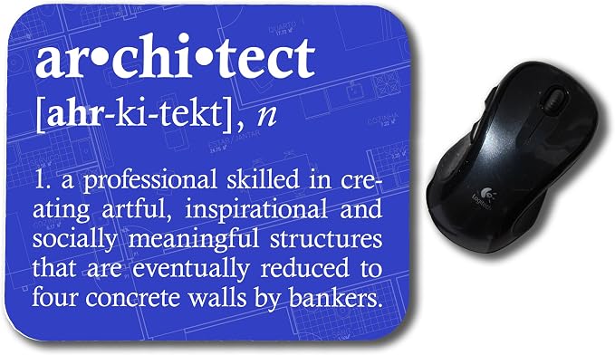 Architect Definition Mouse Pad