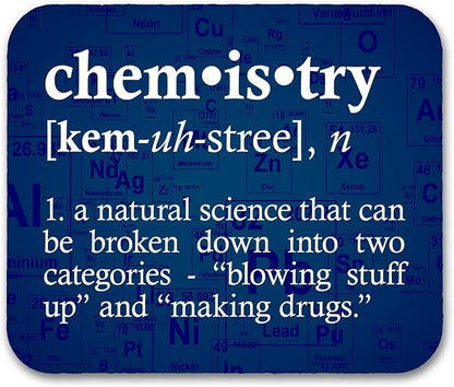 Chemistry Definition Funny Mouse Pad