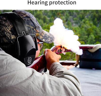 Protection Ear Muffs, Noise Reduction Safety Ear Muffs Shooting Earmuff NRR 20 dB Ear Defenders for Adults and Kids