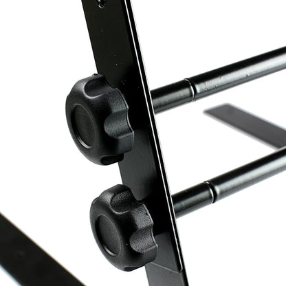 RockJam Portable DJ Laptop Stand with Adjustable Height, Anti-Slip Design, Works for Laptops, Controllers & CD Players (Pack of 5)