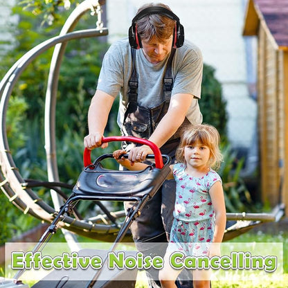 Yunsailing 4 Pcs Nrr 28db Noise Reduction Ear Protection Hearing Protection Muffs Foldable Headphones for Shooting