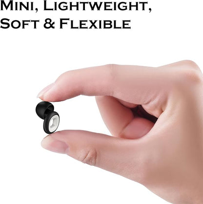 Ear Plugs for Sleeping & Motorcycle Wind Noise, Reusable Noise Cancelling Earplugs with Soft Flexible Silicone for Hearing Protection, Sleep, Concerts & Focus, NRR 28dB, 8 Tips S/M/L/XL