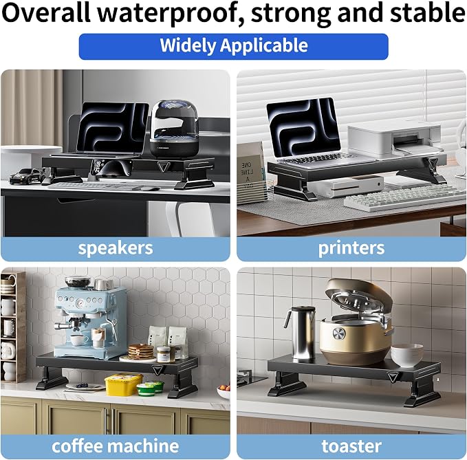 Computer monitor stand (Manually adjustable height, Basic Edition 630)