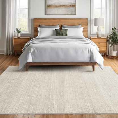 Valenrug Washable Rugs 3x5 - Stain Resistant 3x5 Area Rugs for Living Room, Non Slip Backing Printed Entryway Rugs for Bedroom, Folable Machine Washable Area Rug(3'x5', Beige)