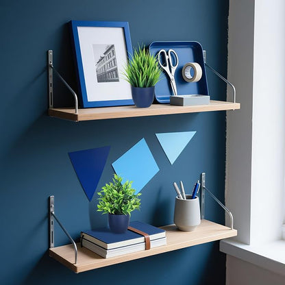 Der Rose 4 Pack Fake Plants Small Artificial Plants for Blue Bathroom Decor | Modern faux plants indoor, suit home kitchen table and bathroom decor accessories, easy-care greenery makes a nice gift
