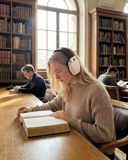 ProCase Noise Reduction Ear Muffs SNR 29dB, Hearing Protection Headphones for Adults, Adjustable Soundproof Ear Defenders