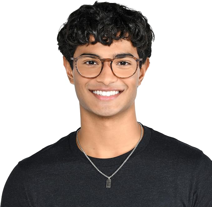 Foster Grant unisex-adult Mckay Multifocus Reading Glasses Round reading-glasses