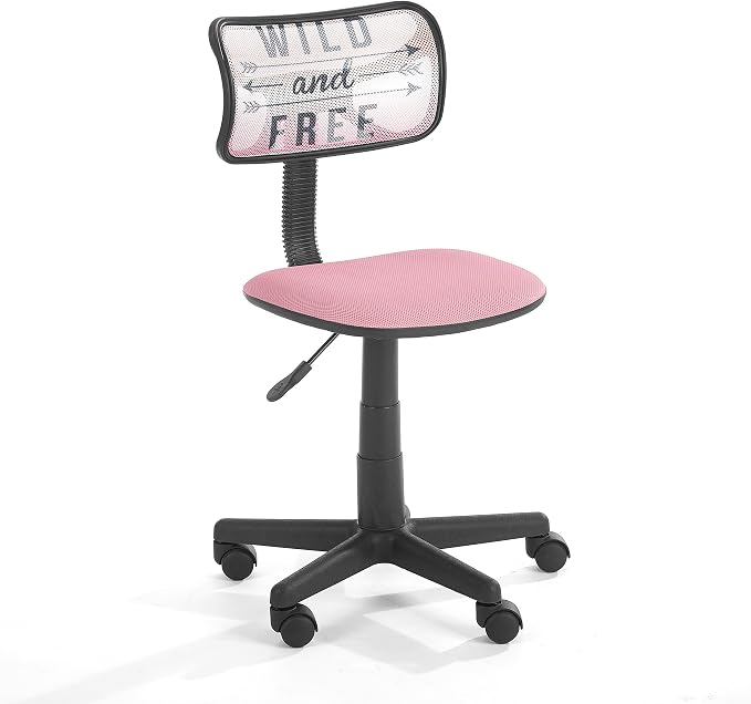Urban Lifestyle Printed Swivel Mesh Chair, Wild and Free