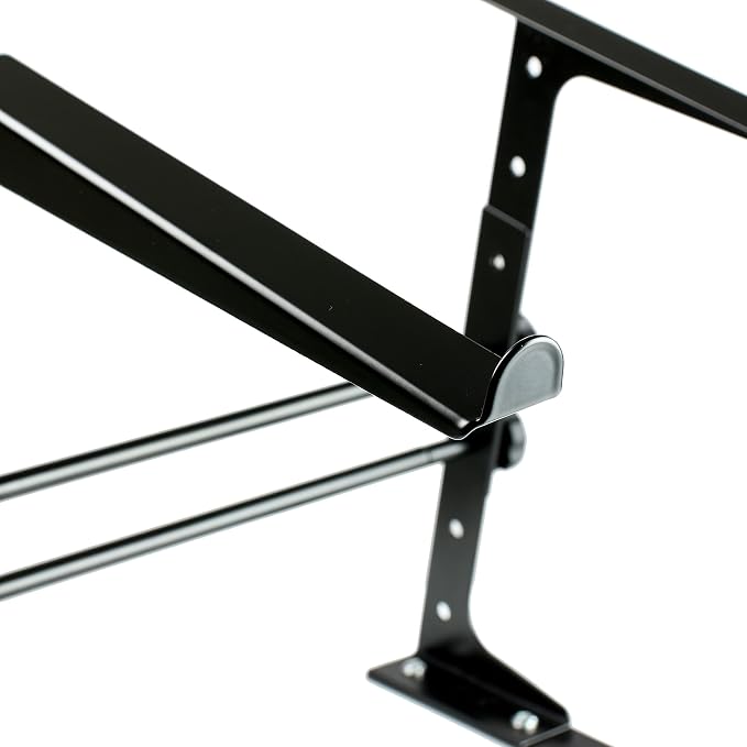 RockJam Portable DJ Laptop Stand with Adjustable Height, Anti-Slip Design, Works for Laptops, Controllers & CD Players (Pack of 5)