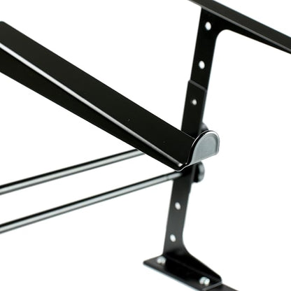 RockJam Portable DJ Laptop Stand with Adjustable Height, Anti-Slip Design, Works for Laptops, Controllers & CD Players (Pack of 5)