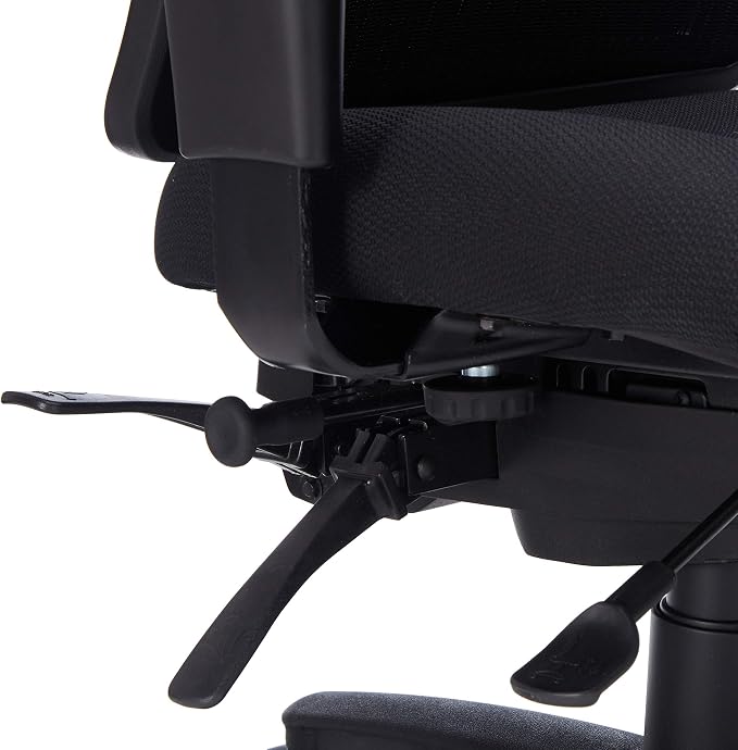 Lorell LLR86802 Managerial Swivel Mesh Mid-Back Chair