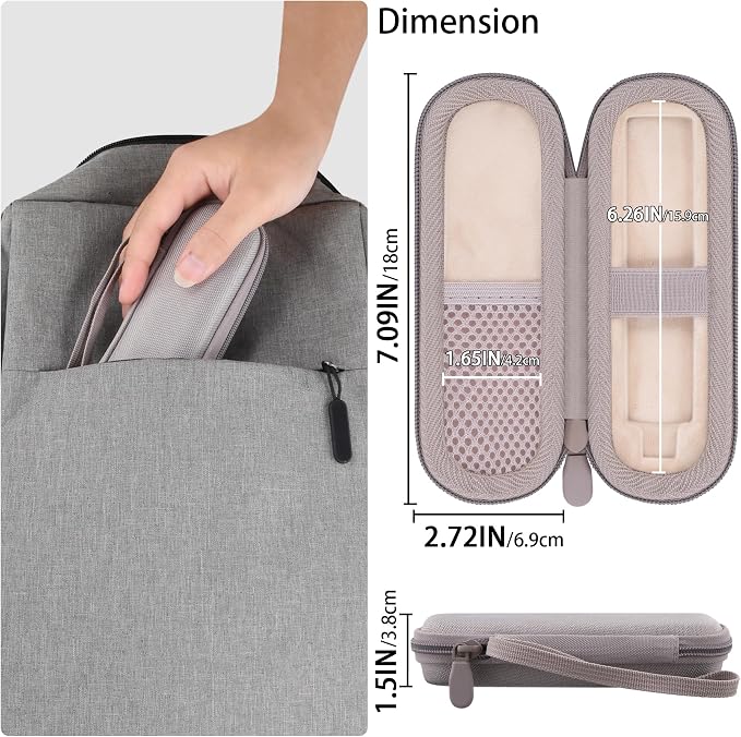 co2CREA Hard Case Replacement for Logitech Spotlight 2/1 Presentation Remote Presenter Clicker, Sand