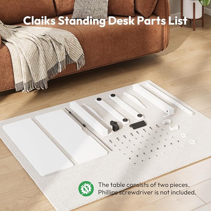 Electric Standing Desk,35x24 Inches Adjustable Height Stand up Desk, Sit Stand Home Office Desk with Splice Board, 3 Preset Heights,Equipped with Hooks,Ergonomic Computer Desk Workstation，White