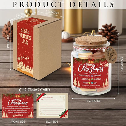 Bible Verse Jar (Christmas Bible Jar)