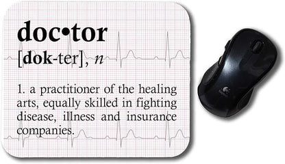 Doctor Definition Funny Mouse Pad