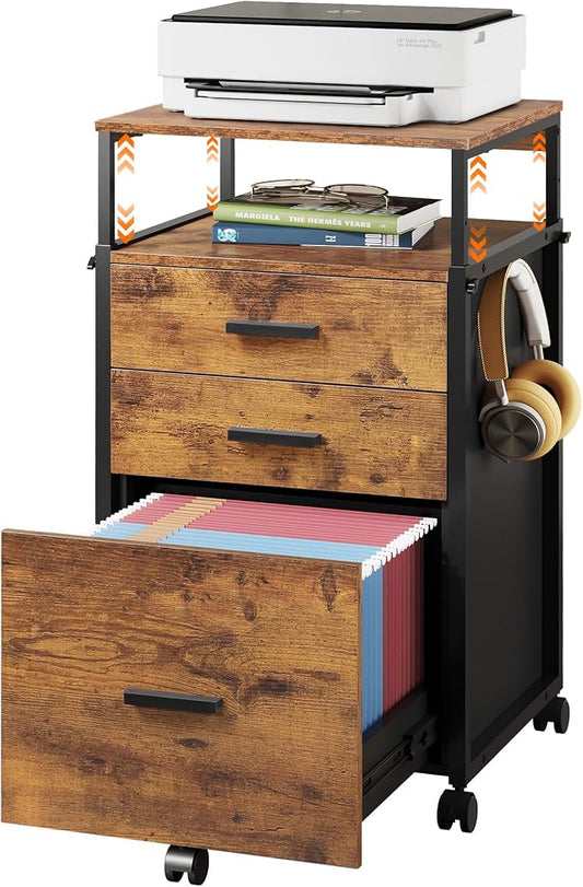 DEVAISE 3 Drawer Vertical File Cabinet